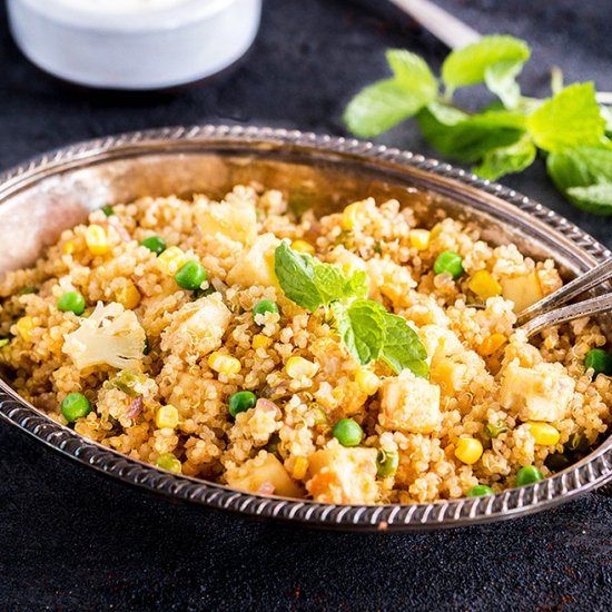 Vegetable Quinoa Pulao