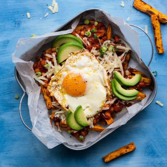 Loaded Sweet Potato Fries