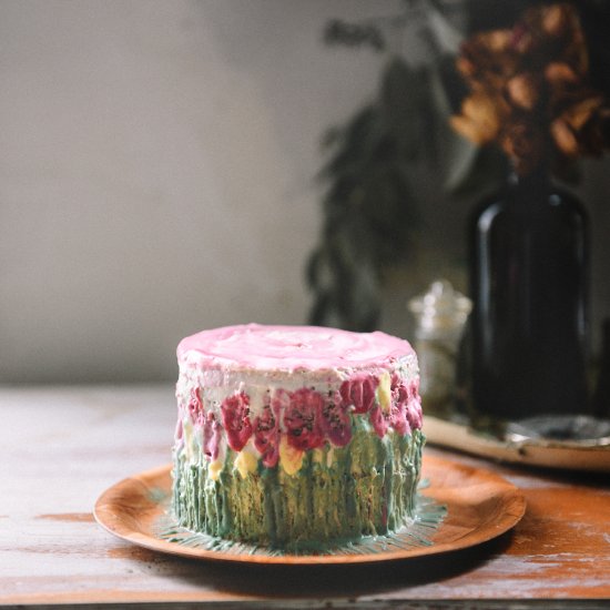 Gluten Free Lemon Lavender Cake