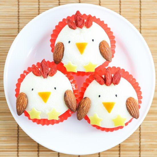 Year of the Rooster Mochi