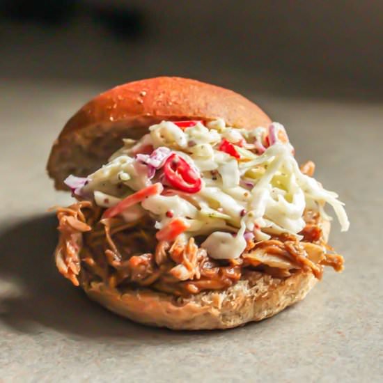 Spicy Pulled Pork Sandwiches