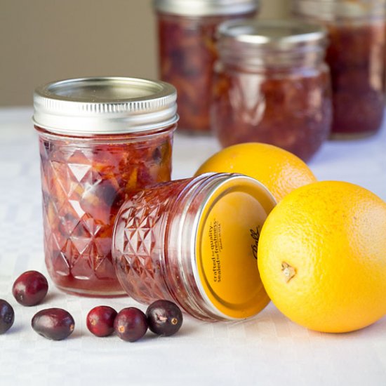 Orange Cranberry Marmalade