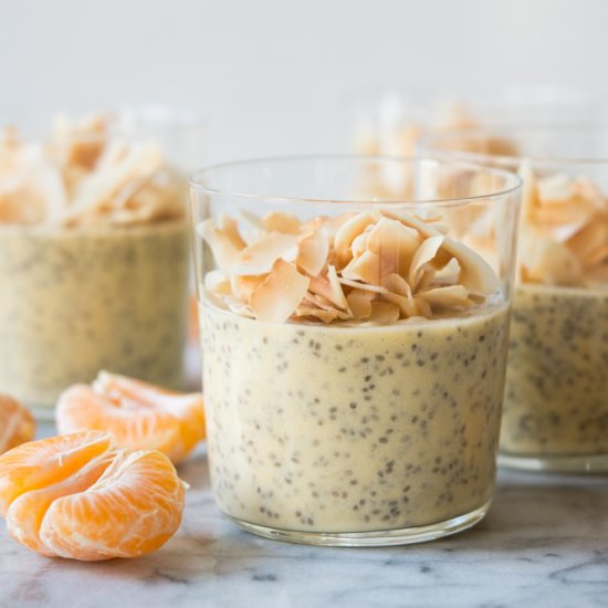 Creamsicle Chia Pudding