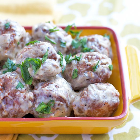 Andalusian Almond Meatballs