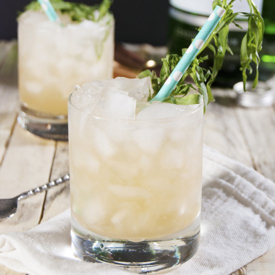 Tarragon Grapefruit Gin Cocktail