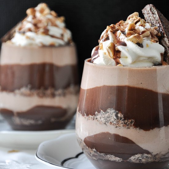 Chocolate and Hazelnut Dessert