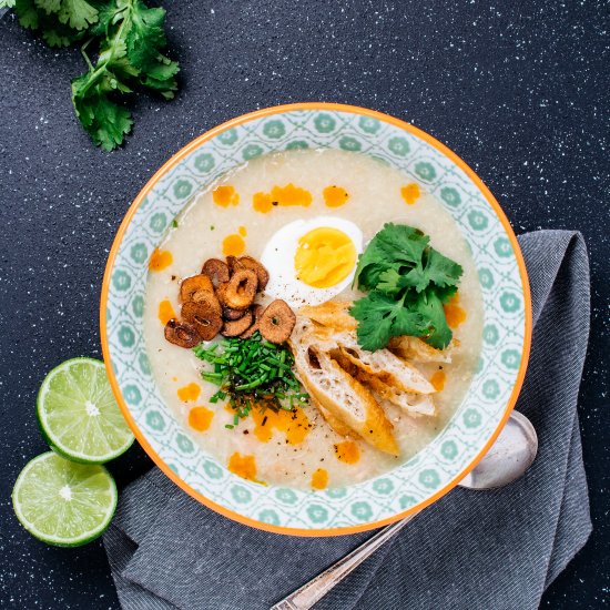 Arroz Caldo (Chicken & Rice Soup)