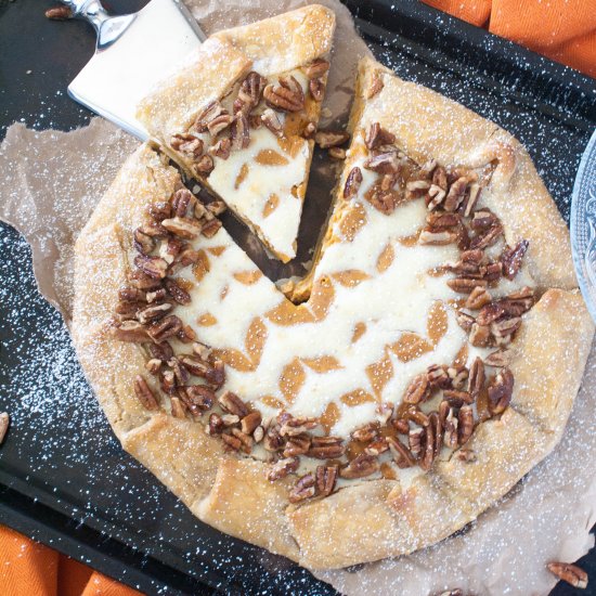 Pumpkin Cheesecake Gallette