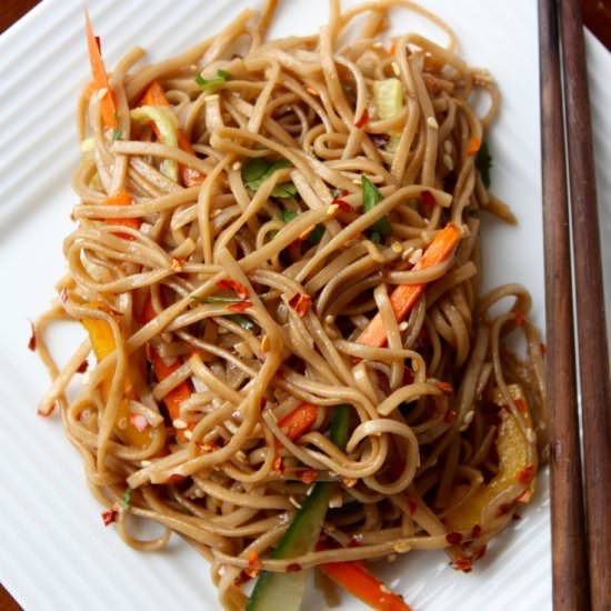 Potluck Soba Salad