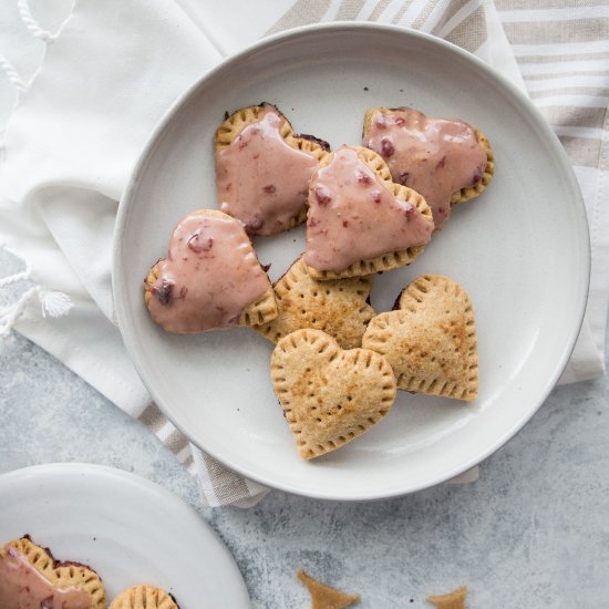 Homemade Sweet Cherry Mini Poptarts