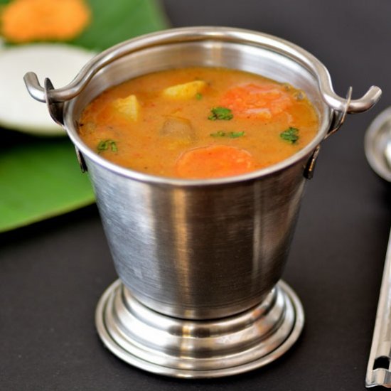 Tiffin Sambar Recipe