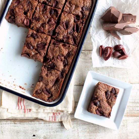 Kalamata Olive Brownies