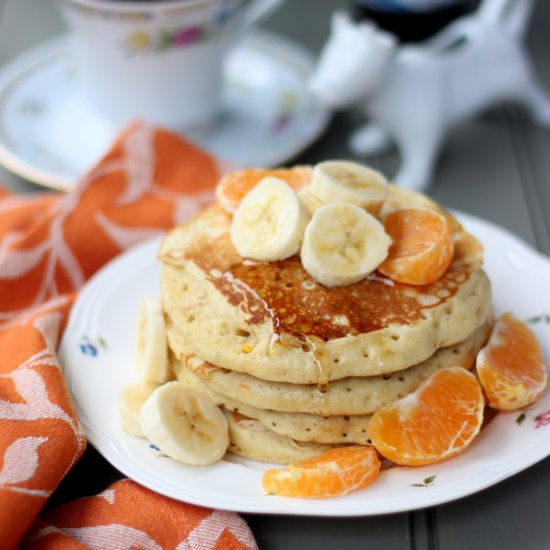 Multi Grain Orange Pancakes