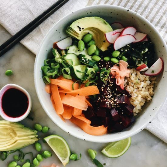 Vegan Poke Bowls