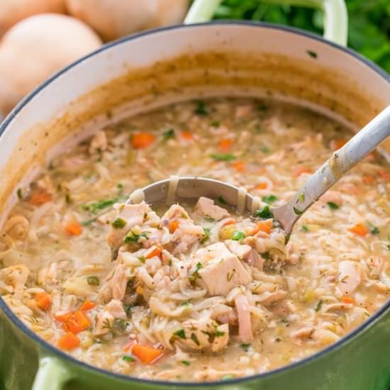 Flu Fighter Chicken Noodle Soup