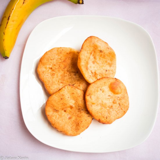 Banana Buns – Fried Banana Bread