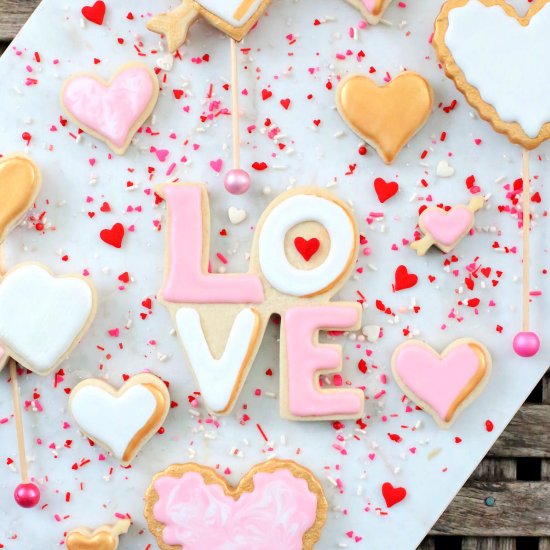 Valentine Cookie Decorating Ideas