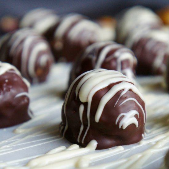 Praline truffles – two ways