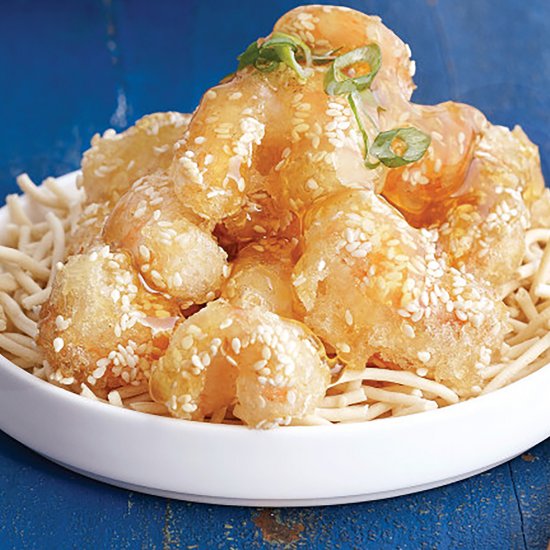 Gluten-Free Honey Prawns