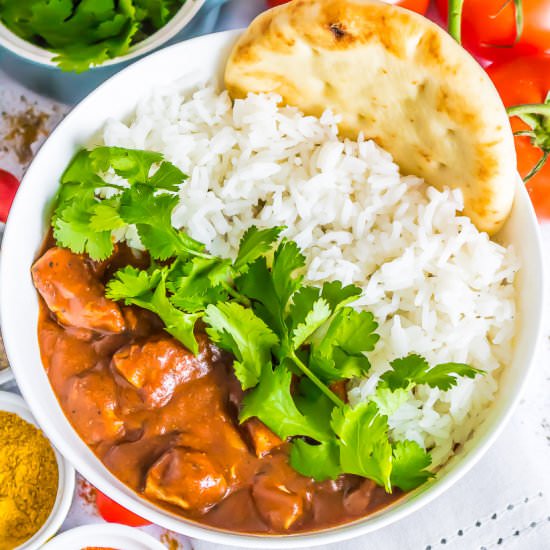 Healthy Butter Chicken