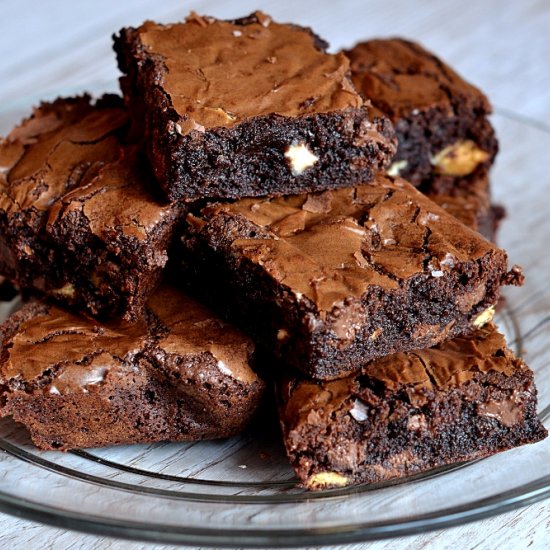 Triple Chocolate Brownies