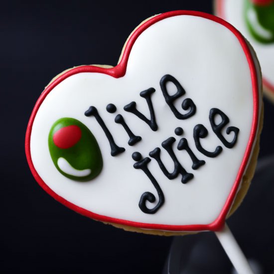 Valentine’s Day Cookie Pops