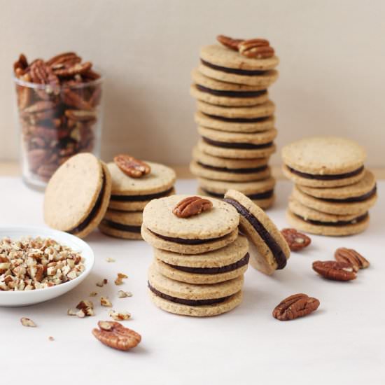 Pecan Shortbread Cookies