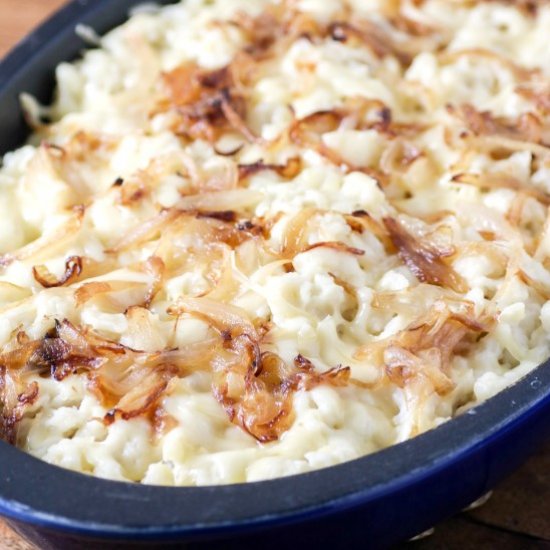 Cheese Spaetzle (Kaesespaetzle)