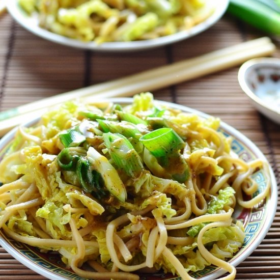 Cabbage Noodles Sichuan Dressing