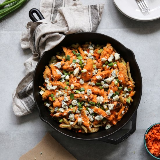 Buffalo Chicken Poutine