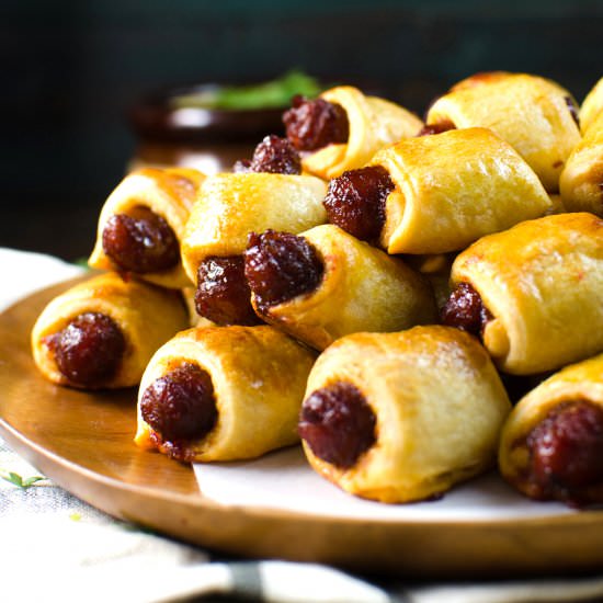 Sweet and Spicy Pigs in a Blanket