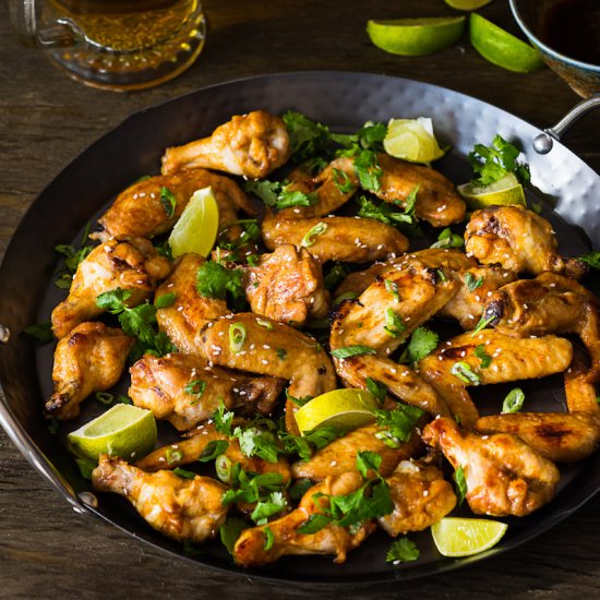 Sweet & Tangy Chicken Wings