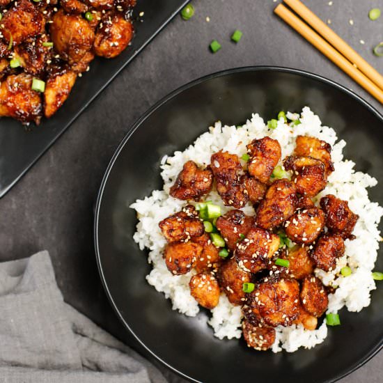 Baked Sesame Chicken