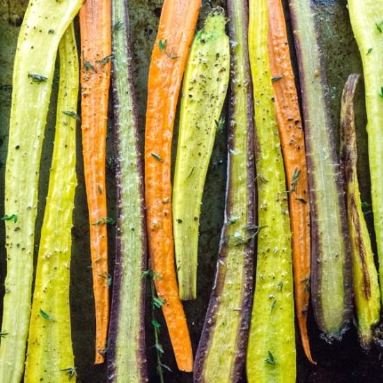 Thyme Roasted Carrots