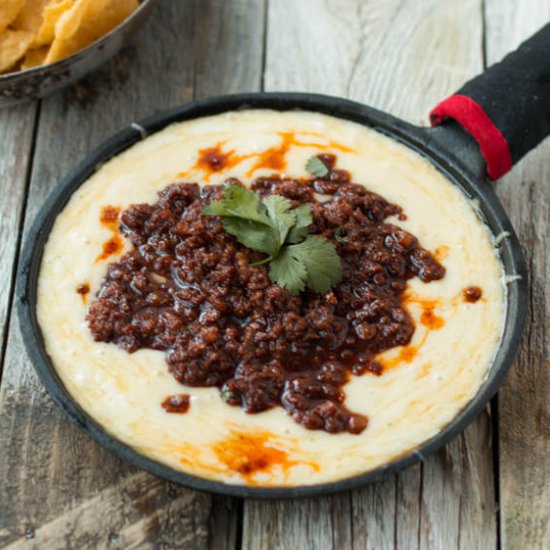 chorizo dip queso fundido