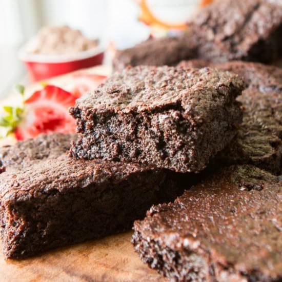 Protein fudge brownies