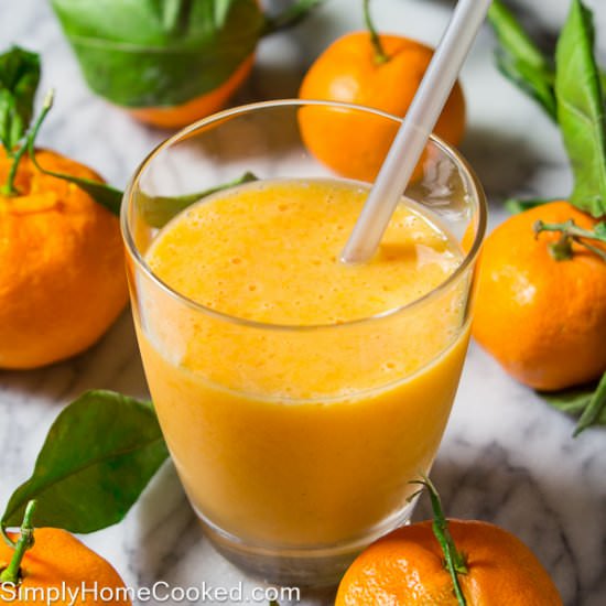 Banana Mandarin Smoothie