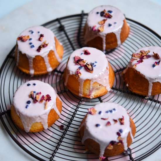 Ispahan Yoghurt Cakes