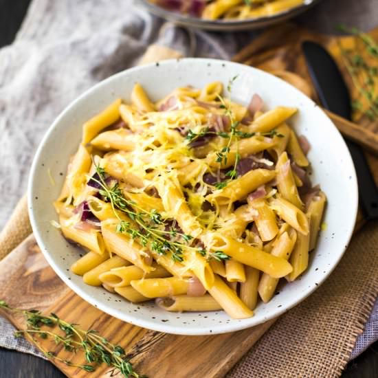 One Pot French Onion Pasta