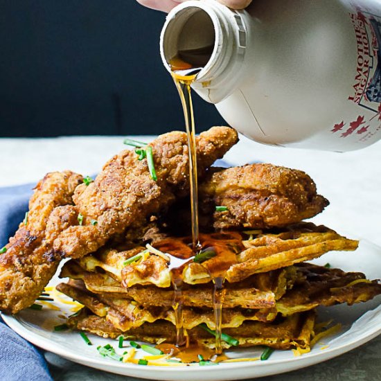 Southern-Style Chicken and Waffles