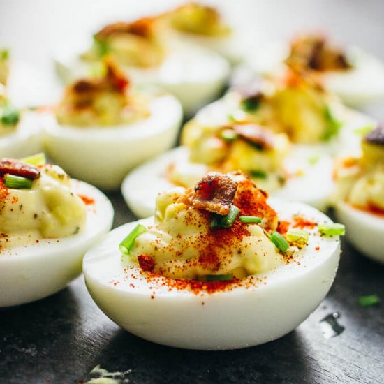 Best spicy deviled eggs