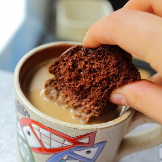 Low Carb Chocolate Espresso Muffins