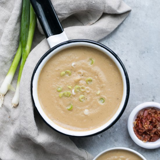 Cauliflower Leek Soup