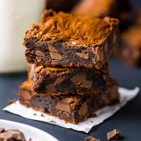 Espressp Chocolate Chunk Brownies