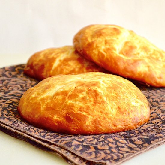 Homemade Pretzel Buns