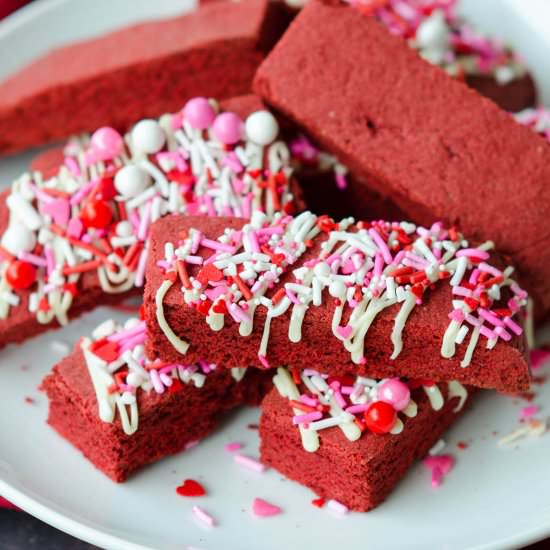 Red Velvet Biscotti