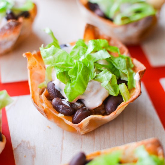 Taco Dip Cups