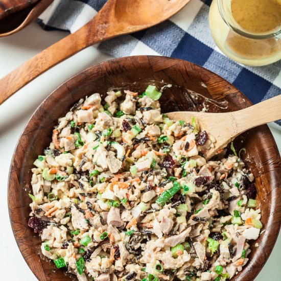 Wild Rice Chicken or Turkey Salad