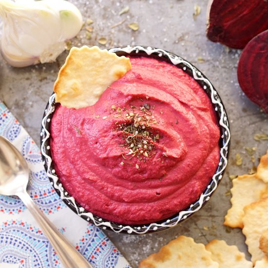 Raw Beetroot Hummus