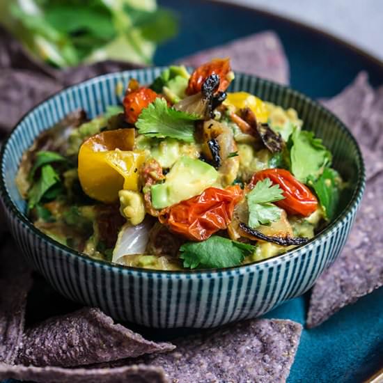 Roasted Vegetable Guacamole